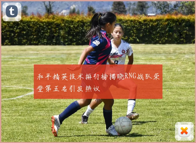 和平精英技术排行榜揭晓RNG战队荣登第五名引发热议